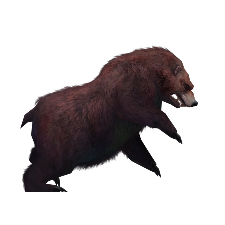 (Animal-0012)-3D-Monster Bear-attack-1
